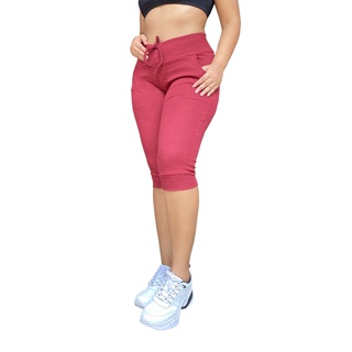 calça corsário feminina calca jogger com elastano em Oferta na Shopee