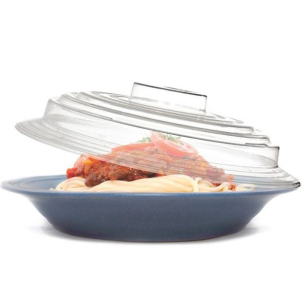 Tampa De Microondas 26cm - Tampa De Proteção Para Alimentos Microondas Cozinha 26 Cm - Tampa Para Microondas Grande Erca