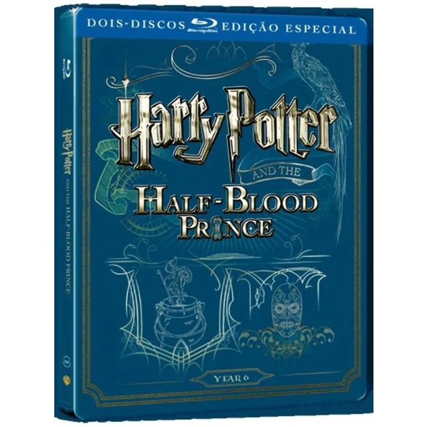 Blu-ray Steelbook - Harry Potter E O Enigma Do Príncipe (Lacrado)
