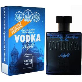 Perfume Vodka Night Paris Elysees Masculino de 100 Ml