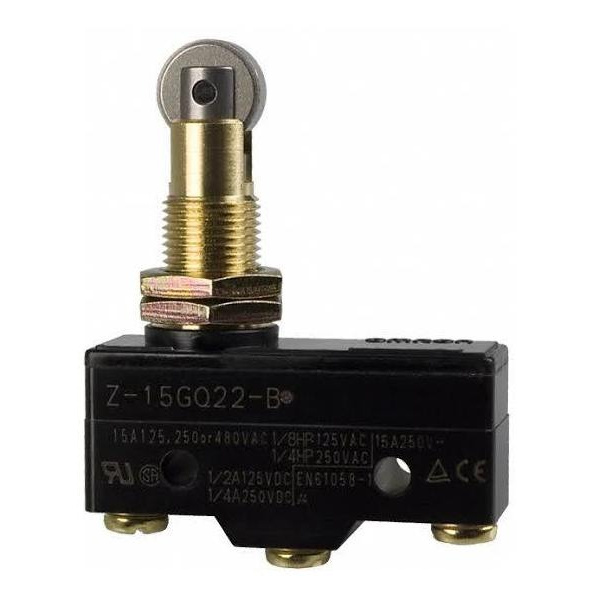 Chave Fim De Curso Micro Switch Kw-15gq22-b C/roldana 15a