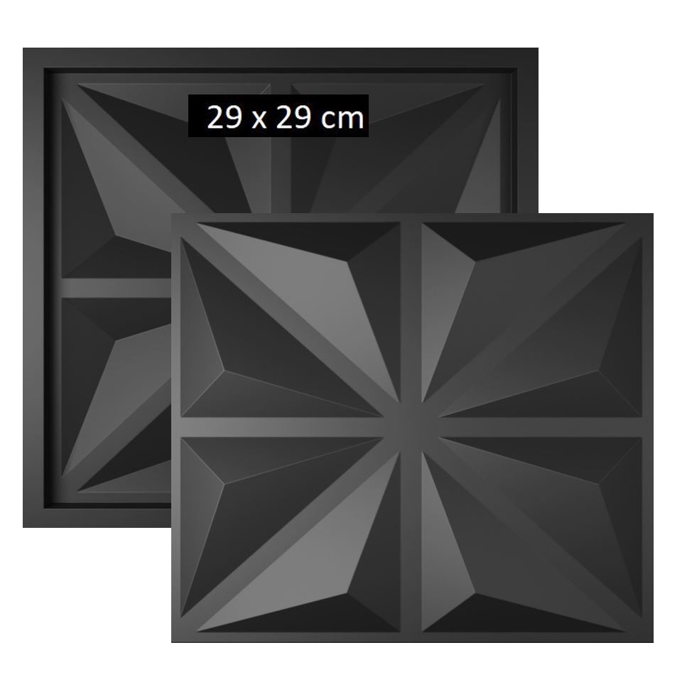 Forma Para Gesso - 29x29cm - Modelo London - Melhor Preço