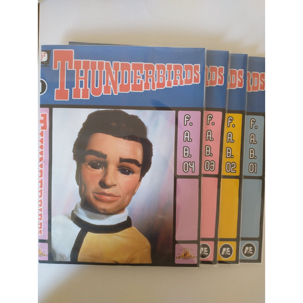 DVD Seriado Thunderbirds (1965) 1ª E 2ª Temporada Dublado