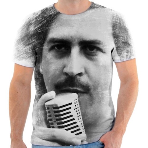 Camiseta Camisa Personalizada Pablo Escobar El Patron Swag