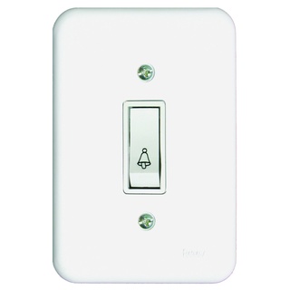 Conjunto 4x2 1 Interruptor Campainha 10A 250V Linha Pollar Radial