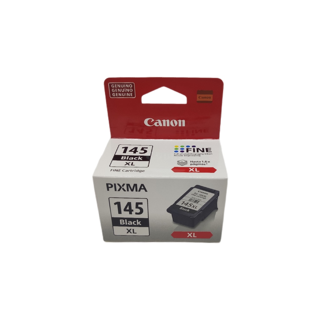 CARTUCHO DE TINTA CANON PG145BK XL PRETO P/MG2410/MG2510/MG2910