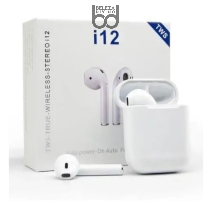 Fone De Ouvido Tws Bluetooth V5.0 Touch - I12