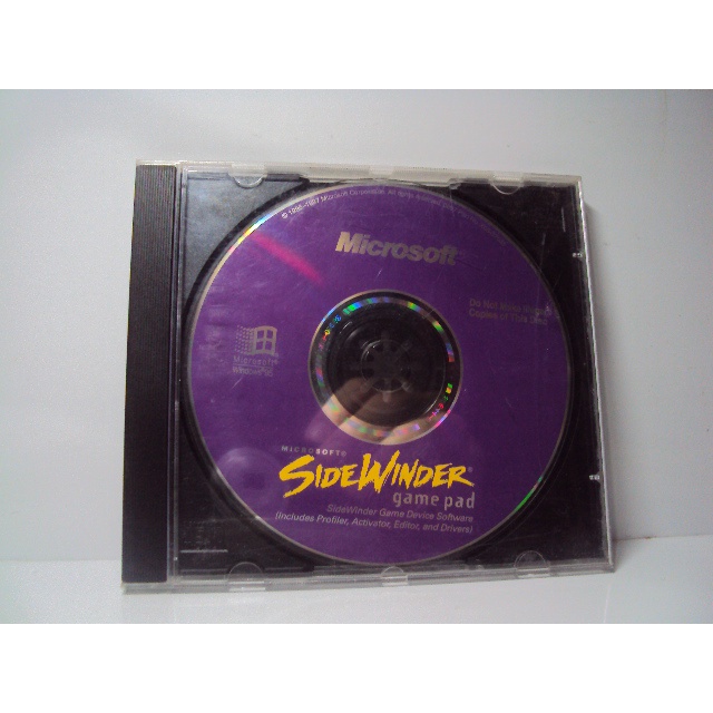 Microsoft Side Winder Game Pad - PC Game