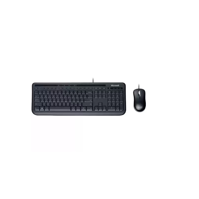 Kit Teclado y Mouse con cable Microsoft Wired Desktop 600 - Peru