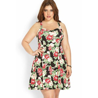Vestido Rodado Godê Estampado Dia a Dia Malha Fria