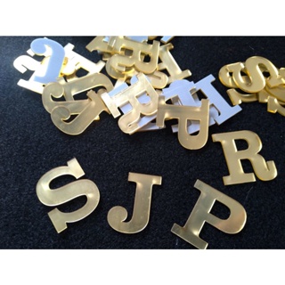 Letra em Acrilico Espelhado - 4cm em Oferta na Shopee