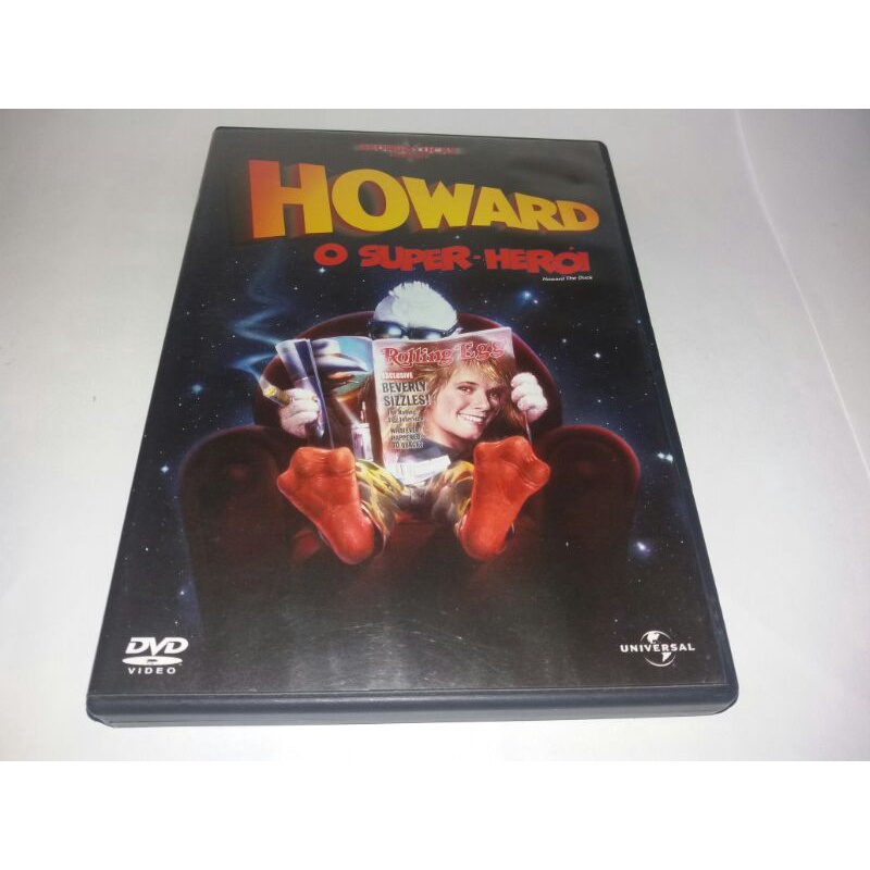 Dvd - Howard : O Super Heroi - 1986 - Lea Thompson - Oficial - Dublado