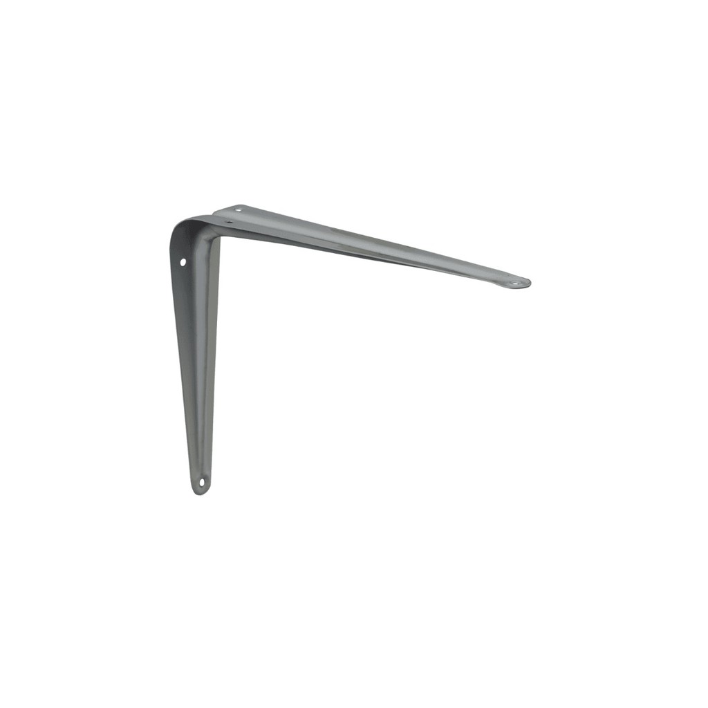 Suporte Prateleira Cantoneira Cinza Unidade 10x12 Polegadas
