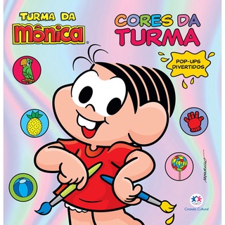 Pop up divertido Turma da Mônica | Cores da turma