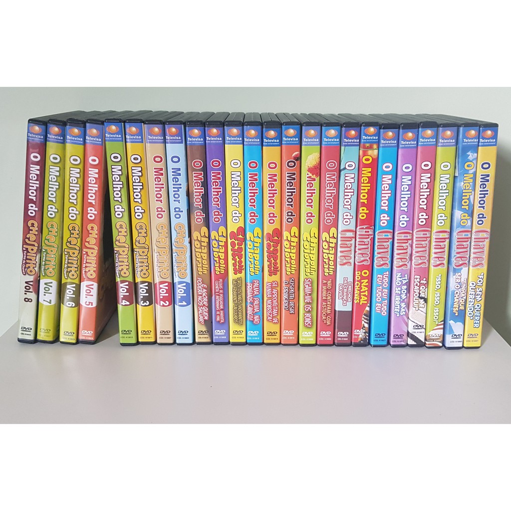 Dvds Chaves, Chapolin E Chespirito Originais | Shopee Brasil