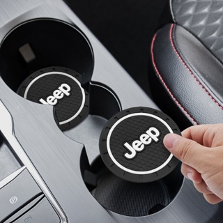1-2pçs Porta-Copos De Água Silicone Antiderrapante Decoração Para Jeep Rubicon Grand Cherokee Patriot Renegade Bússola em Oferta na Shopee