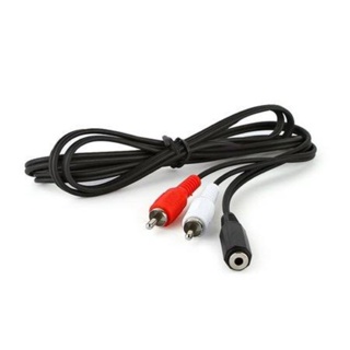 Cabo Audio Auxiliar P2 Femea X 2 Rca Macho 1.50 Metros em Oferta na Shopee