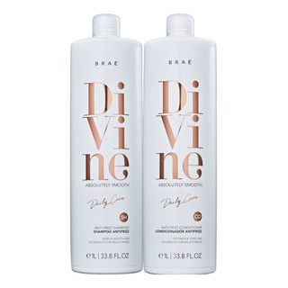 Braé Divine Kit Anti-frizz Shampoo + Condicionador - 2x1l