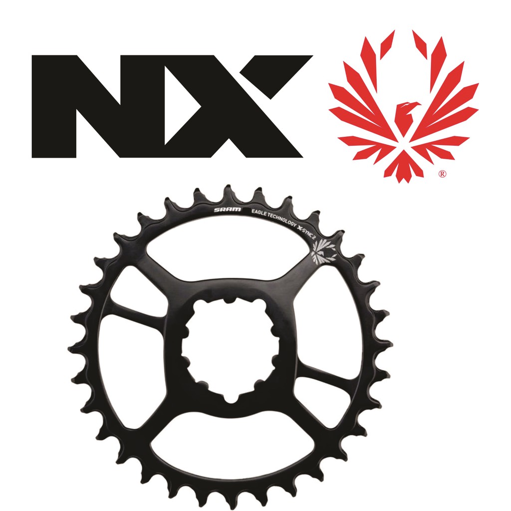 Coroa Sram Nx Eagle Offset 6mm Boost 34t Direct Mount