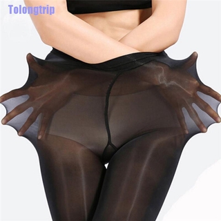 Tolongtrip Meia-Calça Feminina Elástica De Seda