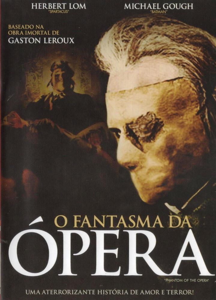 DVD O Fantasma Da Ópera História de Amor e Terror Original