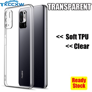 Capa Tpu Flexível Ultra-Fina Transparente Para Xiaomi Poco F3 X3 Gt X3 M3 Pro Redmi 9t Redmi Note 9t 10t 10s 10 Pro Max