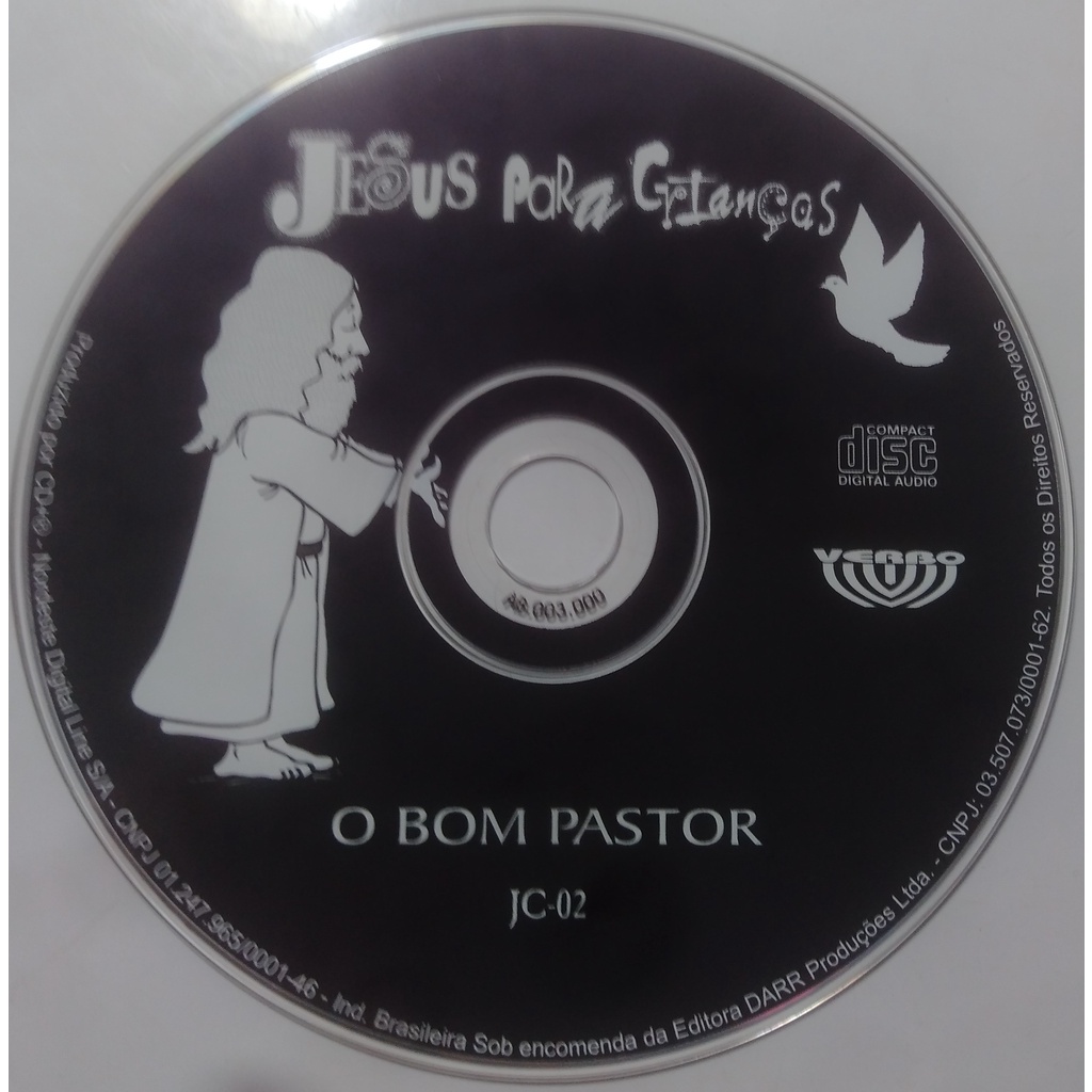 CD Jesus para Crianças - O Bom Pastor (JC-02)