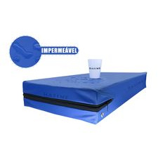 Capa Protetora para Colchão Impermeável Hospitalar Casal Varias Medidas-Azul