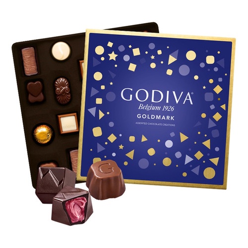 Chocolate Godiva Goldmark Gift Assorted 210g Shopee Brasil