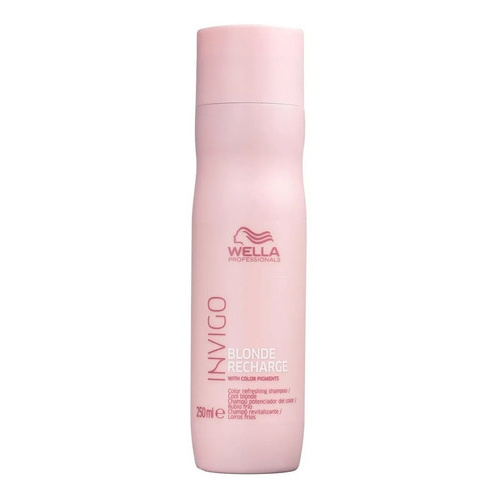 Wella Professional Invigo Blonde Recharge Shampoo 250ml Original