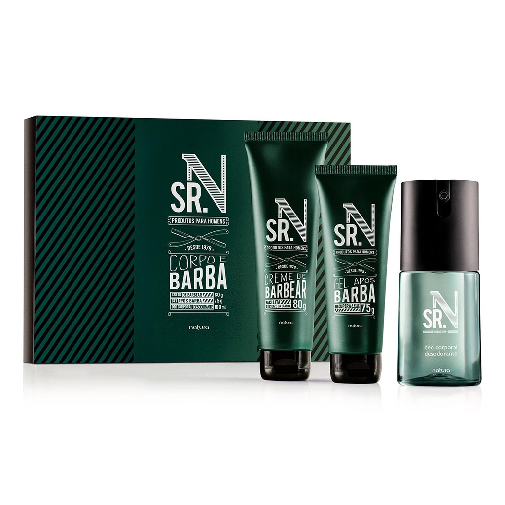 SR N Natura - Kit Barba ou Outros Produtos À Escolher. | Shopee Brasil