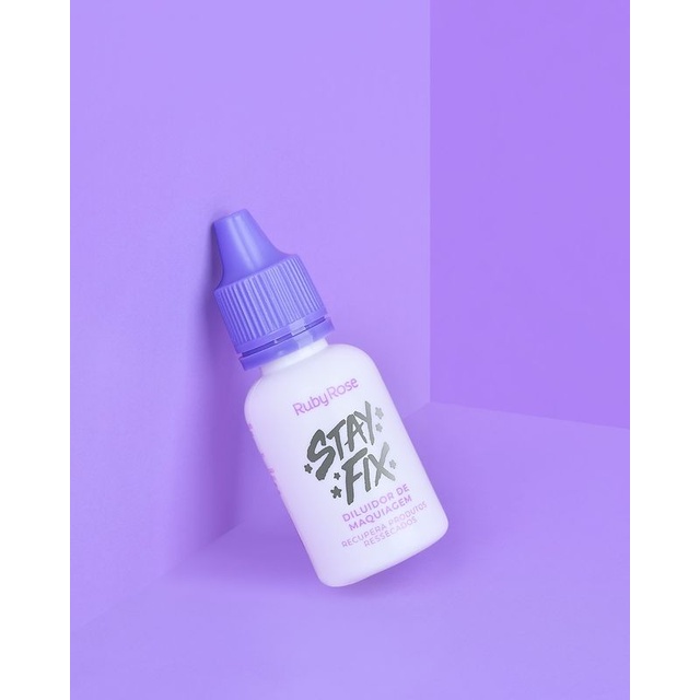 Ruby Rose Diluidor de Maquiagem - Coleção Stay Fix
