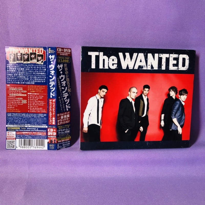 Cd/Dvd The Wanted - The Wanted the Ep- Japão