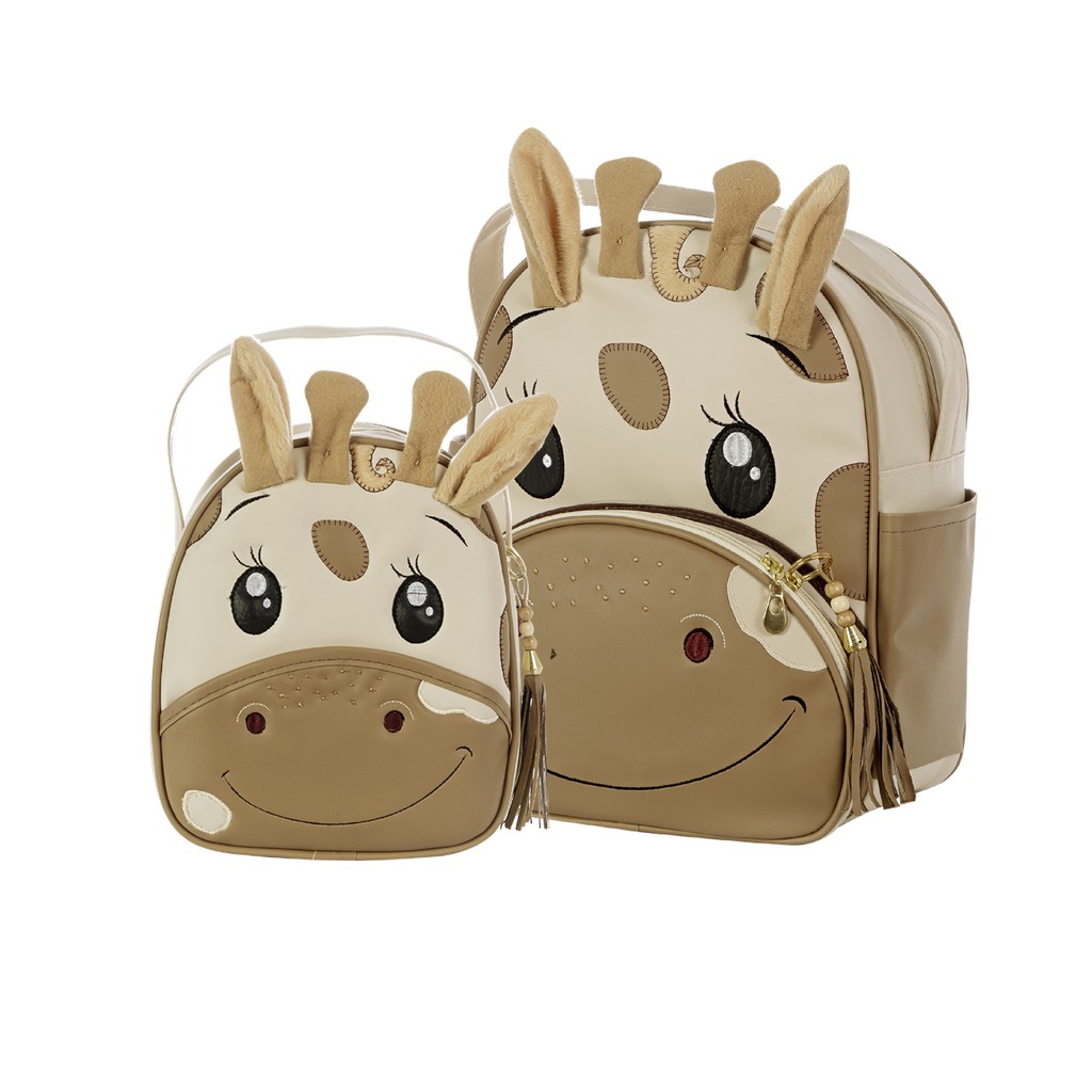 Mochila Escolar De Bichinho Infantil G e P - Vários Modelos