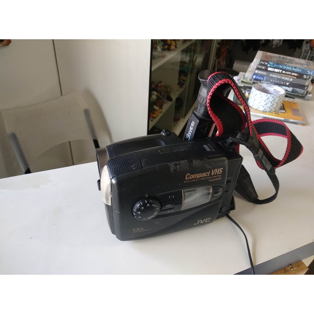 Camera antiga de epoca compact VHS 1 Shopee Brasil