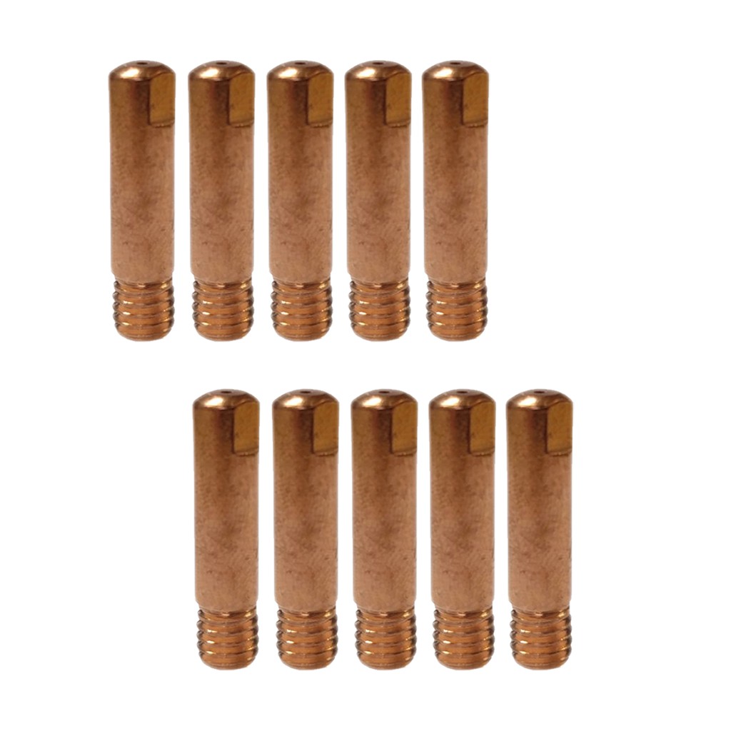 Kit 10 Bicos 0.8x25xm6 WWSoldas Para Maquina Sem gás