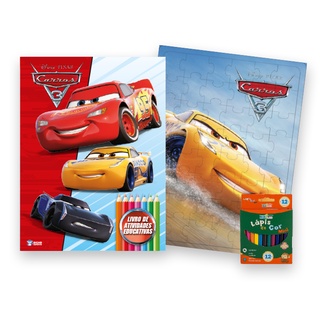 Kit Diversão Disney - Carros 3