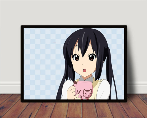 Quadro Decorativo / Poster C Moldura Anime K - On P4333