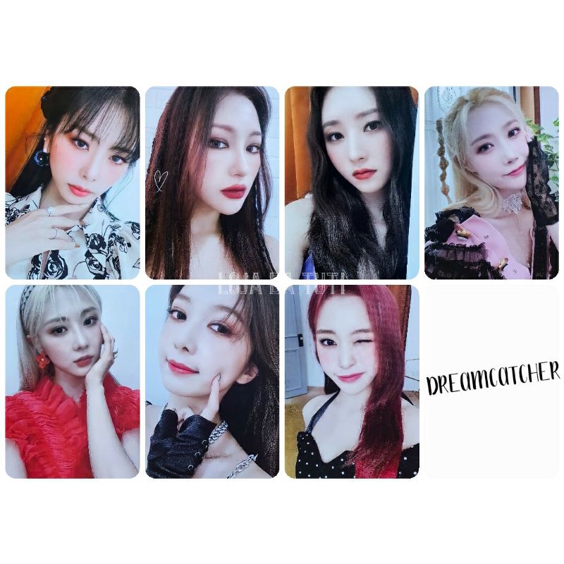 Photocard Fanmade DREAMCATCHER Mysterious Mansion Scary Quotes