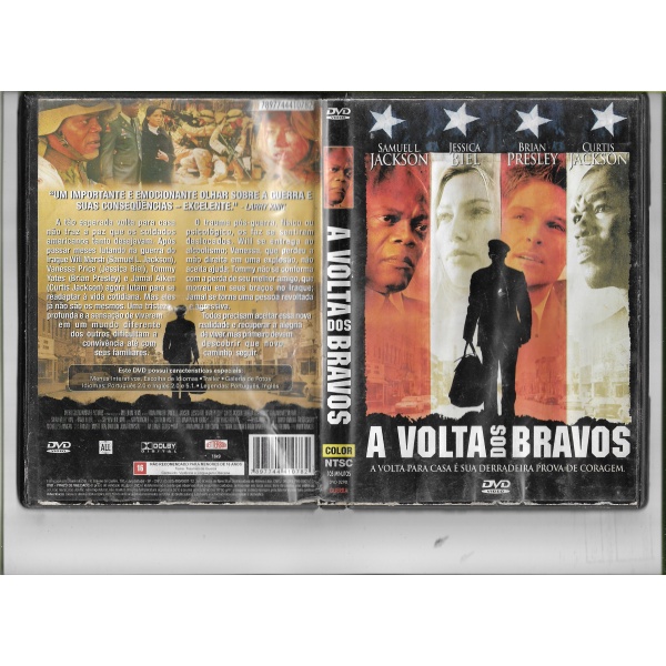 DVD filme A volta dos Bravos com Samuel Jackson (USADO E ORIGINAL)