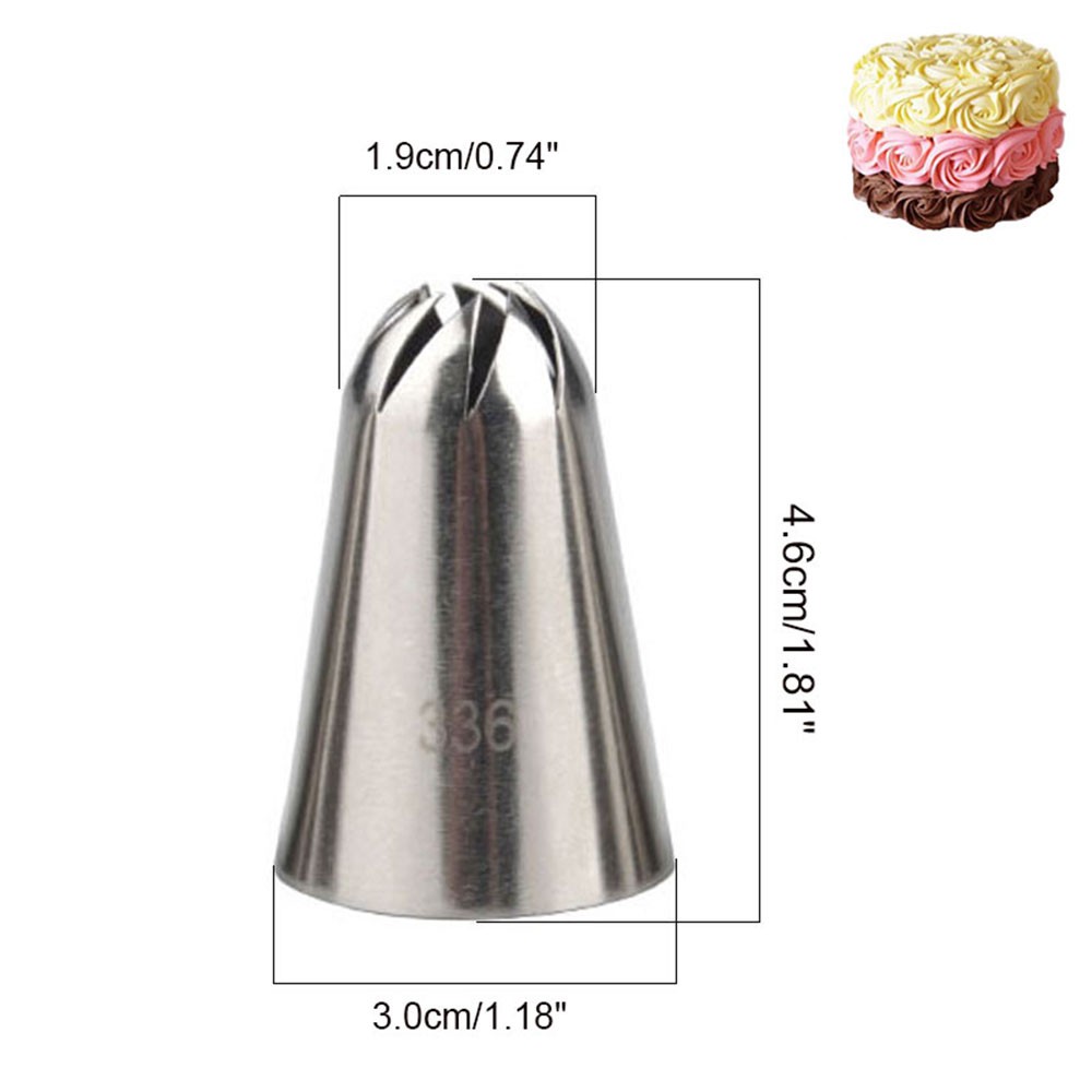 # 85 Stainless Steel Seamless Design Ateco Pastry Tube 