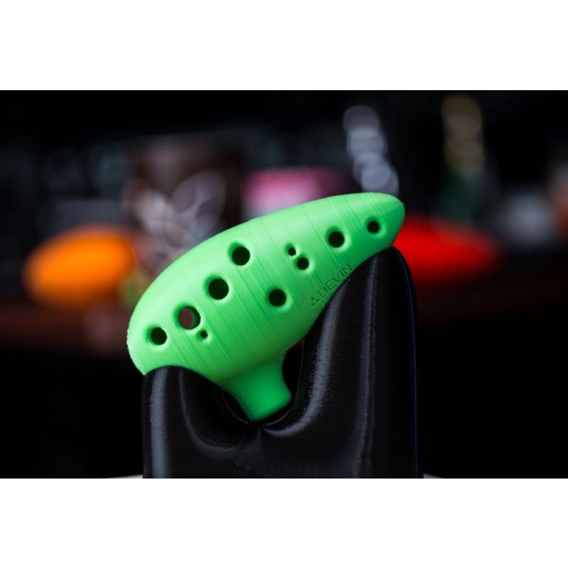 Flauta Zelda Ocarina Instrumento de Sopro 12 furos Plástico Resistente