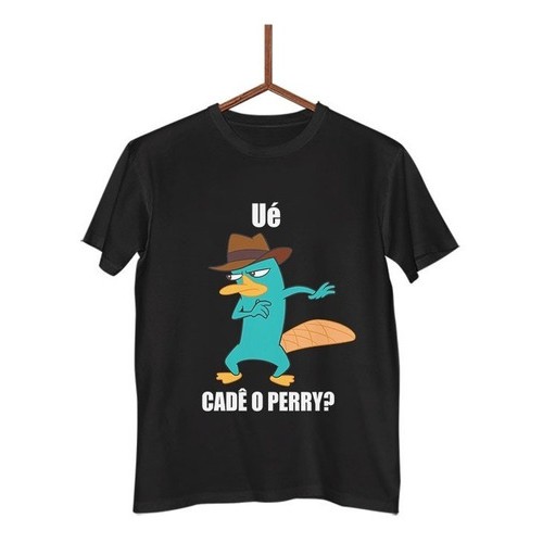 Camisa Camiseta Perry Ornitorrinco Phineas E Ferb G0469