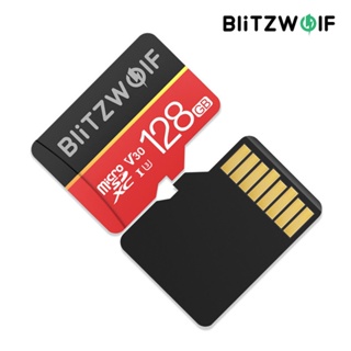 BlitzWolf ® Cartão De Memória Micro SD TF BW-TF1 Class 10 UHS-1 32GB-3 V30 64GB em Oferta na Shopee