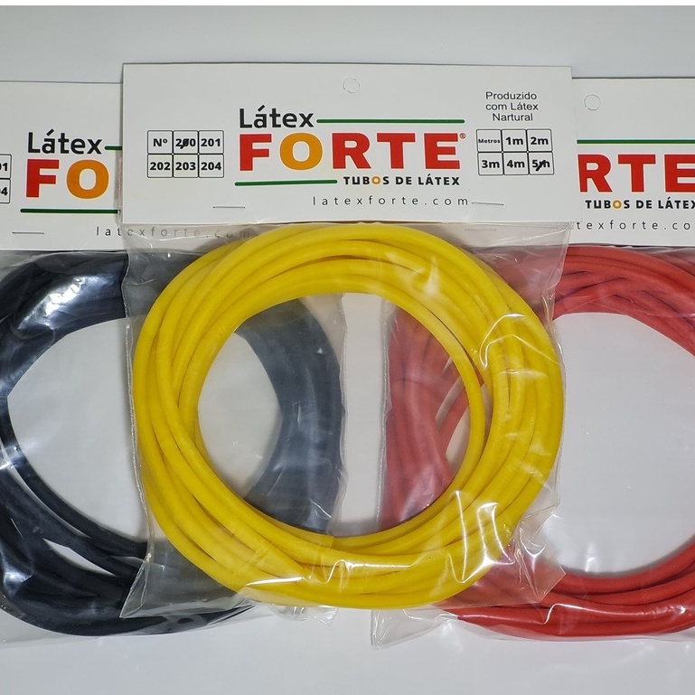 2 Metros Tubo De Látex Nº 200, 201, 202, 203 Elástico Borracha, Garrote