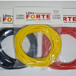 2 Metros Tubo De Látex Nº 200, 201, 202, 203 Elástico Borracha, Garrote, Tripa De Mico (natural)
