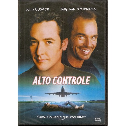 DVD Alto Controle | John Cusack Billy Bob Thornton | Comédia de Rivalidade | Filme de Controle Aéreo