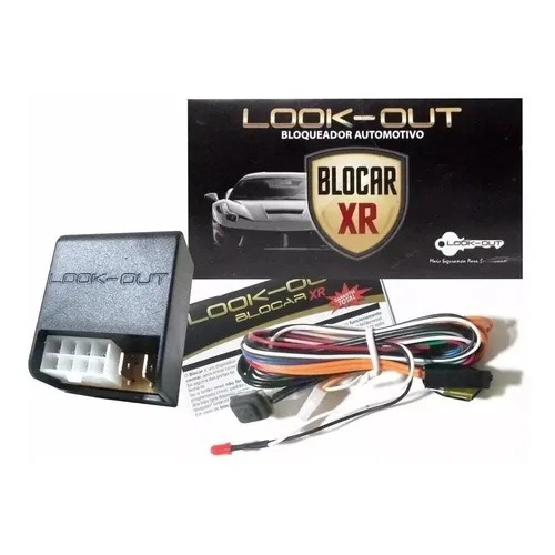Alarme Bloqueador Veicular Automotivo Corta Combustível Universal Blocar XR Look Out