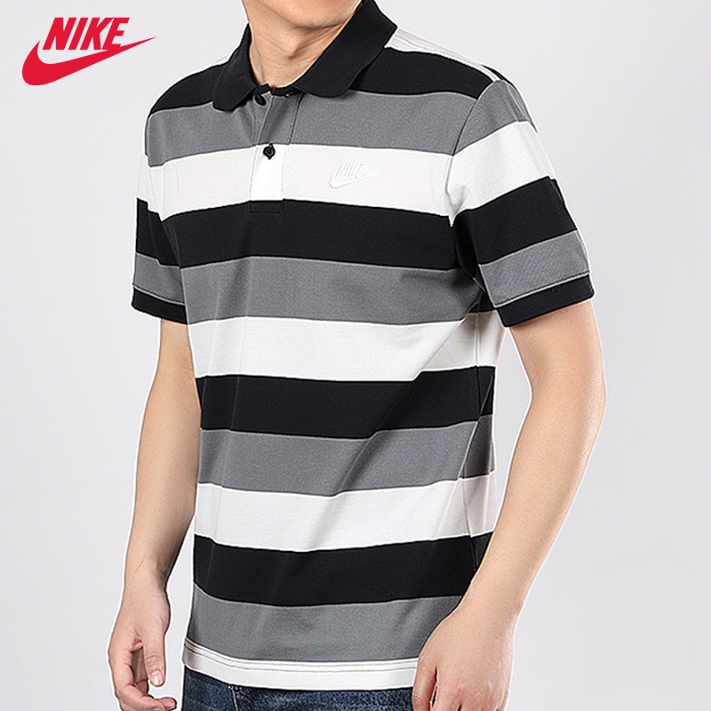 Marca Nike Summer Brand Camisa POLO de manga curta Cor Sólida Camisa POLO  de manga curta Moda Brasil Camisa POLO Casual Trendy - Escorrega o Preço