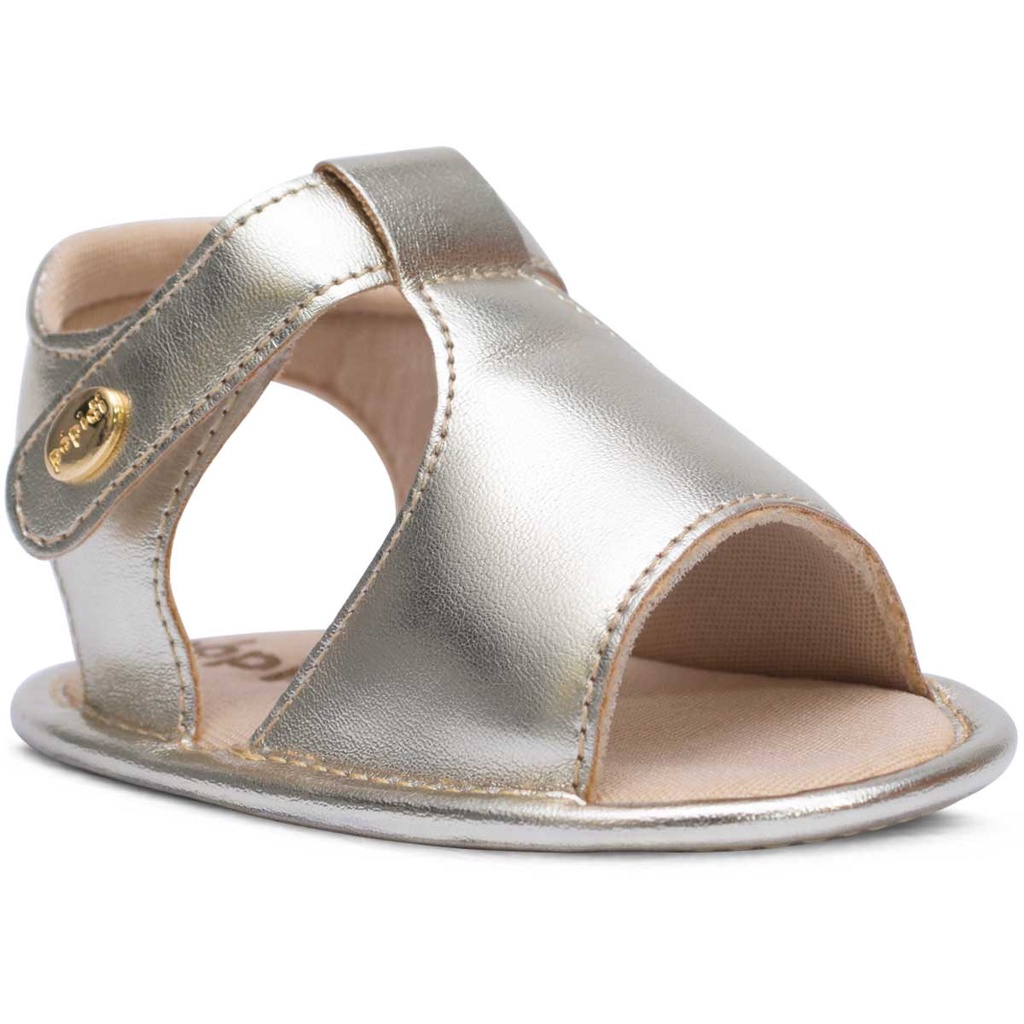 Sandália Bebê Feminina Batizado Sapato Recém-nascido 01.14 em Oferta na Shopee